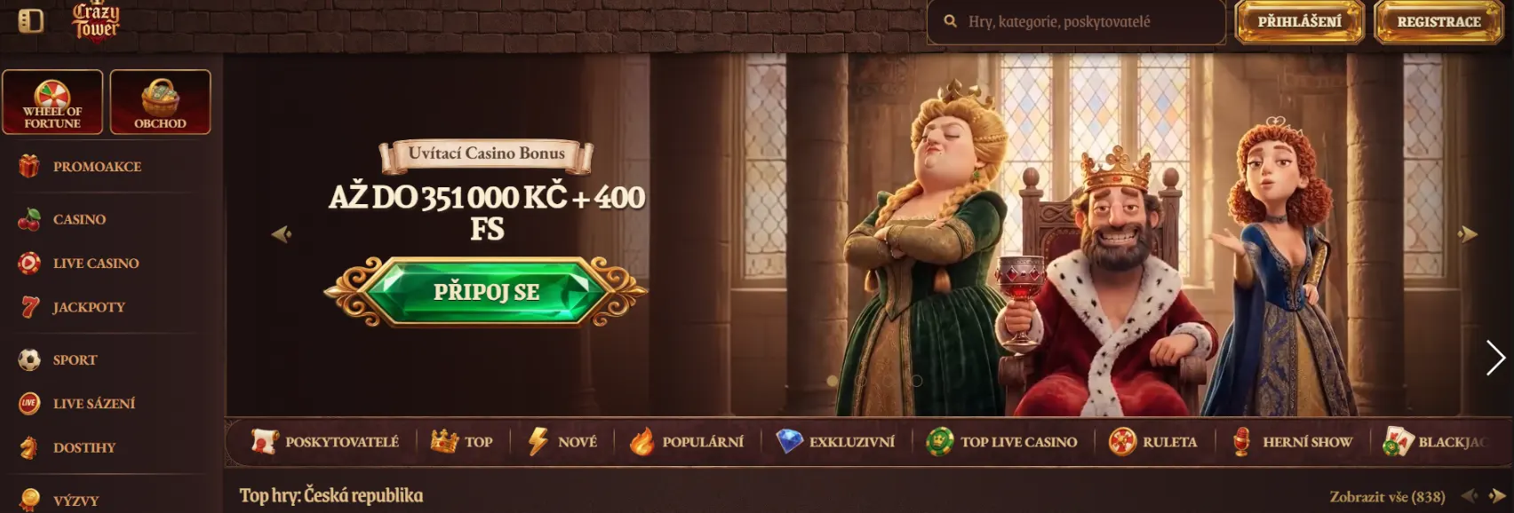  Casino Screen