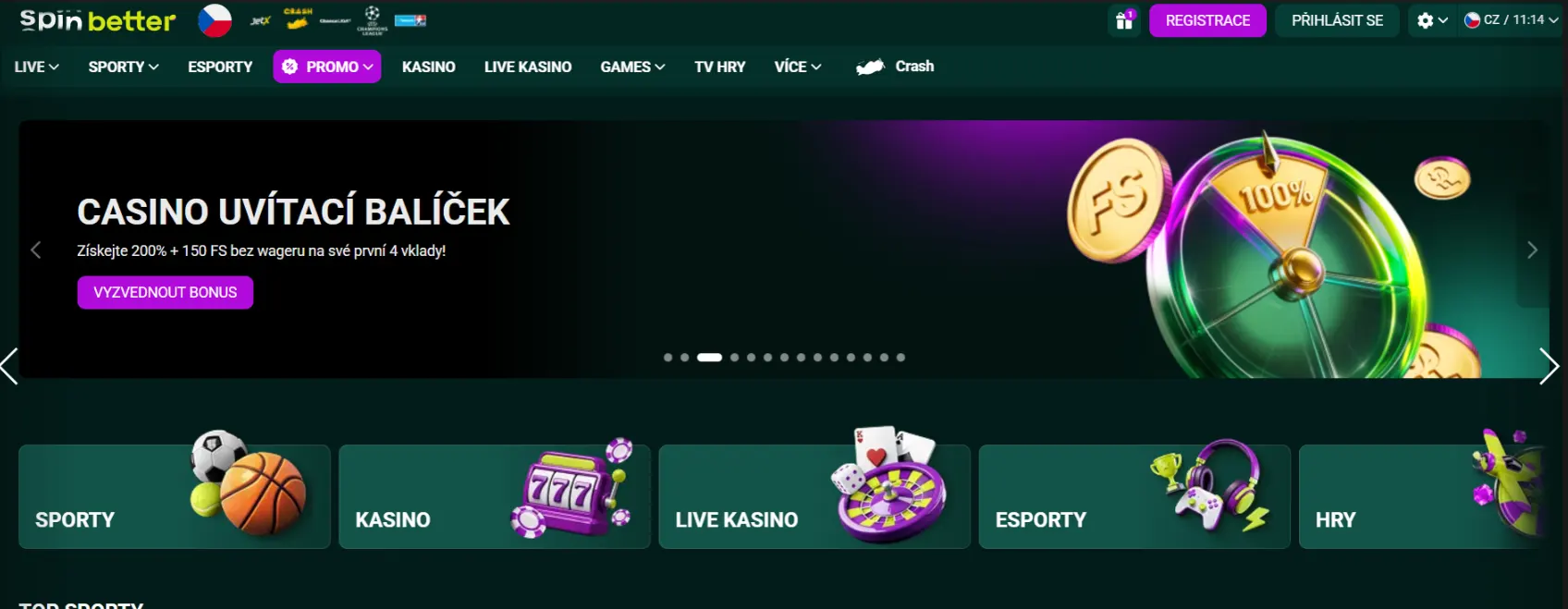  Casino Screen